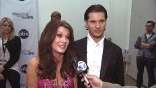 Dancing With The Stars contestant Lisa Vanderpump speaks after season 16s week 4 elimination on April 9, 2013. - Provided courtesy of OTRC