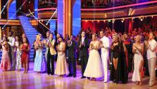 The cast of Dancing With The Stars appear in a photo from the fourth week of the show on April 8, 2013. - Provided courtesy of ABC