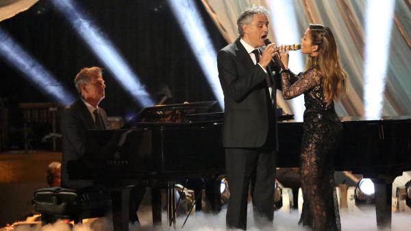 Andrea Bocelli and Jennifer Lopez performed Quizas, Quizas, Quizas on Dancing With The Stars: The Results Show on April 9, 2013. The song is featured on Bocellis new album Passion. - Provided courtesy of ABC