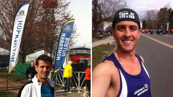Joey McIntyre posted this photo of himself at the Boston Marathon on Twitter on April 15, 2013, hours before explosions ripped through the finish line. He was unhurt. - Provided courtesy of twitter.com/joeymcintyre/status/323791905261498368 / pic.twitter.com/ydXwf11aEf / twitter.com/joeymcintyre/status/323803382823387136/photo/1 / pic.twitter.com/YfdMdkMKuz Joey McIntyre posted this photo of himself at the Boston Marathon on Twitter on April 15, 2013, hours before explosions ripped through the finish line. He was unhurt. - Provided courtesy of twitter.com/joeymcintyre/status/323791905261498368 / pic.twitter.com/ydXwf11aEf / twitter.com/joeymcintyre/status/323803382823387136/photo/1 / pic.twitter.com/YfdMdkMKuz