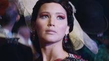 Jennifer Lawrence appears in a scene from the 2013 movie The Hunger Games: Catching Fire. - Provided courtesy of none / Lionsgate / Color Force