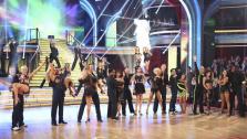 The cast of Dancing With The Stars appear in a photo from the fifth week of the show on April 15, 2013. - Provided courtesy of ABC