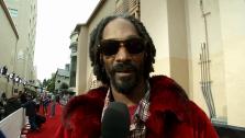 Snoop Dogg, also known as Snoop Lion, talks to OTRC.com on the red carpet at the MTV Movie Awards on April 14, 2013. - Provided courtesy of OTRC