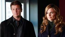 Stana Katic and Nathan Fillion of Castle appear in a photo from the ABC series. - Provided courtesy of ABC
