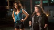 Sandra Bullock and Melissa McCarthy appear in a scene from the 2013 movie The Heat. Bullock plays an FBI agent and McCarthy plays a foul-mouthed Boston cop. They team up to try to nab a ruthless drug lord. - Provided courtesy of none / Twentieth Century Fox Film Corporation