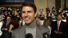 Tom Cruise talks to OTRC.com at the premiere of Oblivion in Los Angeles on April 10, 2013. - Provided courtesy of OTRC