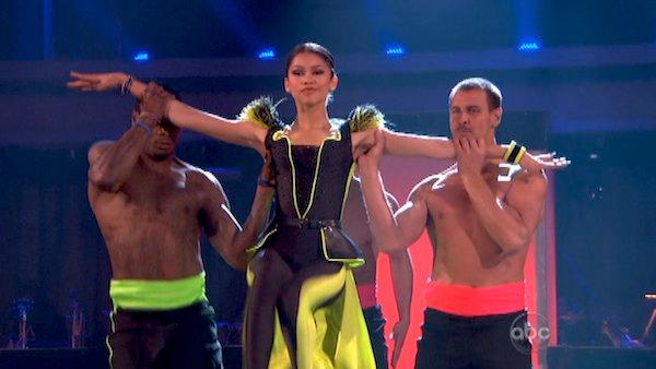 Zendaya, Jacoby Jones and Ingo Rademacher appear on week 6 of season 16 of Dancing With The Stars, which aired on April 22, 2013. - Provided courtesy of ABC Zendaya, Jacoby Jones and Ingo Rademacher appear on week 6 of season 16 of Dancing With The Stars, which aired on April 22, 2013. - Provided courtesy of ABC