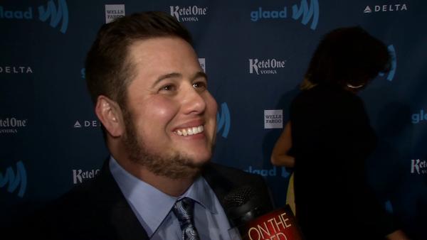 Chaz Bono, Chers son, talks to OTRC.com at the 2013 GLAAD Media Awards on April 20, 2013. He said honoree President Bill Clinton was one of his heroes and compared him to President John. F. Kennedy.