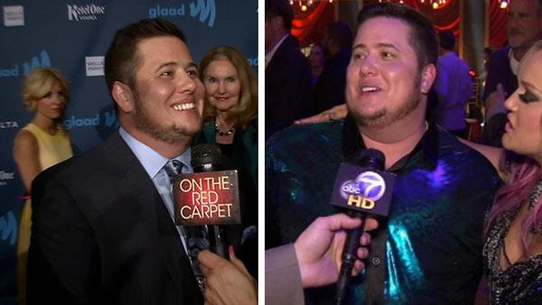 Chaz Bono, Cher's son, talks to OTRC.com at the 2013 GLAAD Media Awards on April 20, 2013. He told People magazine he has lost 60 pounds since November 3012. / Chaz Bono talks to OTRC.com after 'Dancing With The Stars' season 13 finale on Nov. 22, 2011.