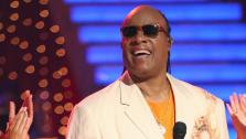 Stevie Wonder performs on week six of Dancing With The Stars, which aired on April 22, 2013. - Provided courtesy of ABC / Adam Taylor