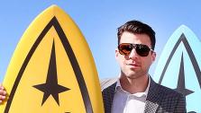 Zachary Quinto poses at Bondi Beach at the Star Trek Into Darkness photo call on April 22, 2013 in Sydney, Australia. - Provided courtesy of Marianna Massey / Getty Images for Paramount Pictures International