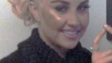 Amanda Bynes appears in photos posted on her Twitter account on April 25, 2013. She debuted a new half-shaved haircut. - Provided courtesy of twitter.com/AmandaBynes