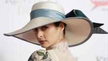 Actress Kyrsten Ritter arrives to attend the 139th Kentucky Derby at Churchill Downs Saturday, May 4, 2013, in Louisville, Ky. - Provided courtesy of AP Photo/Darron Cummings
