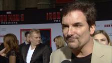Shane Black, director Iron Man 3, speaks to OTRC.com at the films premiere on April 24, 2013. - Provided courtesy of OTRC