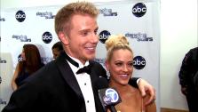 Dancing With The Stars contestant Sean Lowe speaks after season 16s week 8 elimination on May 7, 2013. - Provided courtesy of OTRC