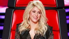 Shakira appears in a scene from the NBC competition series The Voice in March 2013. - Provided courtesy of NBC
