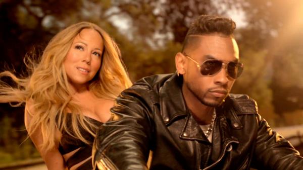 Mariah Carey and Miguel appear in a scene from the music video for #Beautiful, which was released on May 10, 2013. - Provided courtesy of he Island Def Jam Music Group and Mariah Carey