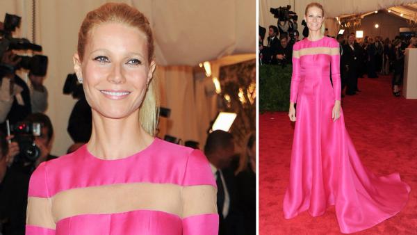 Gwyneth Paltrow attends The Metropolitan Museum of Art Costume Institute gala benefit, Punk: Chaos to Couture, on Monday, May 6, 2013 in New York. - Provided courtesy of Evan Agostini/Invision/AP