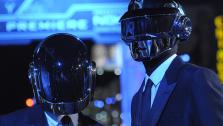 In this Dec. 11, 2010 file photo, musician Guy-Manuel de Homem-Christo, left, and musician Thomas Bangalter of the duo Daft Punk arrive at the premiere of the feature film Tron: Legacy in Los Angeles. - Provided courtesy of AP Photo/Dan Steinberg