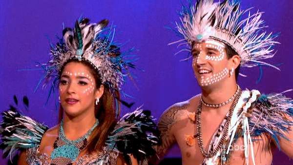Aly Raisman and Mark Ballas appear on week 9 of season 16 of Dancing With The Stars, which aired on May 13, 2013. - Provided courtesy of ABC Aly Raisman and Mark Ballas appear on week 9 of season 16 of Dancing With The Stars, which aired on May 13, 2013. - Provided courtesy of ABC