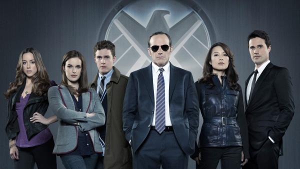 Chloe Bennet, Elizabeth Henstridge, Iain De Caestecker, Clark Gregg, Ming-Na Wen and Brett Dalton appear in a 2013 promotional photo for S.H.I.E.L.D. - Provided courtesy of ABC/Bob DAmico Chloe Bennet, Elizabeth Henstridge, Iain De Caestecker, Clark Gregg, Ming-Na Wen and Brett Dalton appear in a 2013 promotional photo for S.H.I.E.L.D. - Provided courtesy of ABC/Bob DAmico