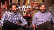 Bradley Cooper, Ed Helms and Zach Galifianakis discuss The Hangover: Part III to OTRC.com at a May 2013 press junket. - Provided courtesy of OTRC