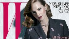Emma Watson appears on the cover of W magazine for the June 2013 issue. - Provided courtesy of W magazine