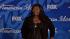 Candice Glover backstage after 'American Idol' finale Candice Glover talks to reporters backstage after the American Idol season 12 finale on May 16, 2013. She beat Kree Harrison to win the title. - Provided courtesy of none / FOX