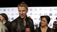 Sean Lowe and Catherine Giudici talk to OTRC.com at the Maxim Hot 100 women event on May 16, 2013 about Miley Cyrus and the Dancing With The Stars finale. - Provided courtesy of OTRC