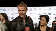 Sean Lowe and Catherine Giudici talk to OTRC.com at the Maxim Hot 100 women event on May 16, 2013 about Miley Cyrus and the Dancing With The Stars finale. - Provided courtesy of OTRC