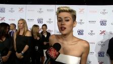 Miley Cyrus talks to OTRC.com at the Maxim Hot 100 women event on May 16, 2013. She was deemed the magazines Hottest Woman. - Provided courtesy of OTRC