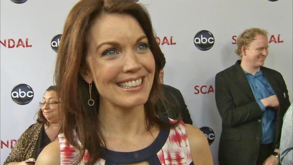 Bellamy Young talked to OTRC.com at the Scandal at the Academy of Television Arts and Sciences on May 16, 2013.