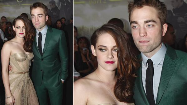 Kristen Stewart, left, and Robert Pattinson attend the world premiere of The Twilight Saga: Breaking Dawn Part II at the Nokia Theatre on Monday, Nov. 12, 2012, in Los Angeles. - Provided courtesy of Matt Sayles/Invision/AP