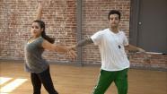 Dancing With The Stars contestant Aly Raisman nd partner Mark Ballas rehearse ahead of the season 12 finale. They will perform on Monday, May 20, 2013 and the winner will be announced on Tuesday. - Provided courtesy of OTRC