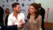 Dancing With The Stars contestants Zendaya and Val Chmerkovskiy talk to OTRC.com after season 16s tenth week of performances on May 20, 2013. - Provided courtesy of OTRC
