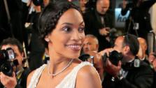 Actress Rosario Dawson arrives for the screening of Shield of Straw at the 66th international film festival, in Cannes, southern France, Monday, May 20, 2013. - Provided courtesy of AP Photo/Lionel Cironneau