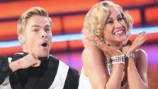 Kellie Pickler and partner Derek Hough appear on week 10 of Dancing With The Stars on May 20, 2013. - Provided courtesy of ABC Photo / Adam Taylor