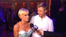 Dancing With The Stars contestants Kellie Pickler and Derek Hough talk to OTRC.com after season 16s finale episode on May 21, 2013. - Provided courtesy of OTRC
