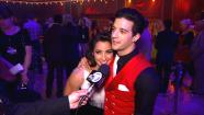 Dancing With The Stars contestants Aly Raisman and Mark Ballas talk to OTRC.comafter season 16s finale episode on May 21, 2013. - Provided courtesy of OTRC