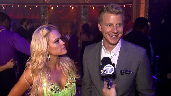 Bachelor star Sean Lowe talks to OTRC.com about his wedding plans, speaking alongside Dancing With The Stars partner Peta Murgatroyd at the May 21, 2013 finale. Lowe is set to wed Bachelor winner Catherine Giudici. - Provided courtesy of OTRC