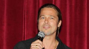 Co-host Brad Pitt appears at a special tastemaker screening of Paramount Pictures new film World War Z at The Museum of Modern Art in New York on Wednesday, May 22, 2013. - Provided courtesy of Dave Allocca / Startraks for Paramount Pictures