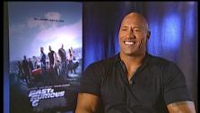 Dwayne Johnson talked to OTRC.com in a satellite interview in May 17, 2013. - Provided courtesy of OTRC