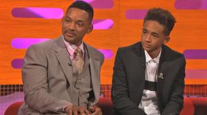 Will Smith, his son Jaden Smith and Alfonso Ribeiro appear on The Graham Norton Show on the BBC on May 24, 2013. - Provided courtesy of BBC