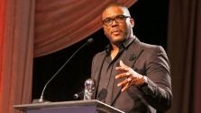 Orchid Humanitarian Award Winner Tyler Perry at the CARRY Foundations 7th Annual Shall We Dance Gala at The Beverly Hilton Hotel on Saturday, May 11, 2013 in Beverly Hills, California. - Provided courtesy of Todd Williamson/Invision for CARRY Foundation/AP Images
