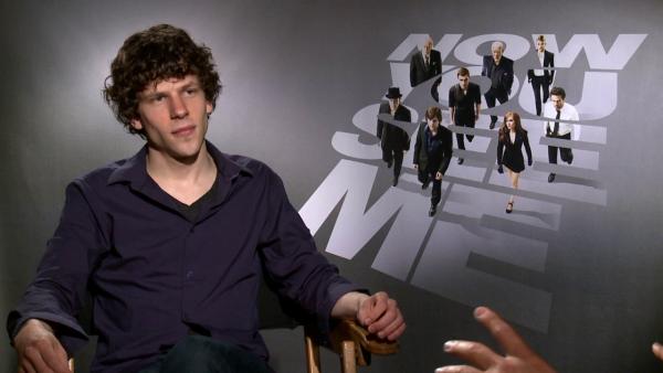 Jesse Eisenberg talks to OTRC.com about the 2013 film Now You See Me, in which he plays a magician. - Provided courtesy of OTRC