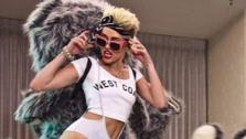 Miley Cyrus appears in an undated photo from her official Twitter account. - Provided courtesy of twitter.com/mileycyrus