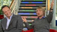 Owen Wilson and Vince Vaughn appear in a junket interview for The Internship filmed on May 31, 2013. - Provided courtesy of OTRC