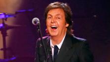 Paul McCartney performs during a concert at the Barclays Center, Saturday, June 8, 2013, in New York. - Provided courtesy of Jason DeCrow/Invision/AP