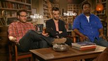 Seth Rogen, Jay Baruchel and Craig Robinson talk to OTRC.com about their upcoming comedy, This Is The End. - Provided courtesy of OTRC