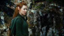 Tauriel (Evangeline Lilly) appears in a scene from the 2013 movie The Hobbit: The Desolation of Smaug. - Provided courtesy of Warner Bros. Pictures